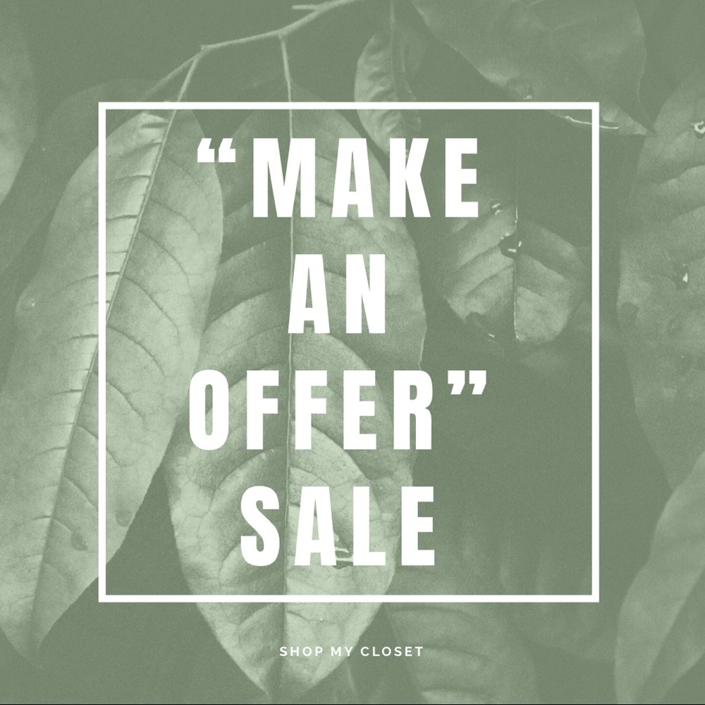 ‼️ “Make An Offer” S A L E‼️